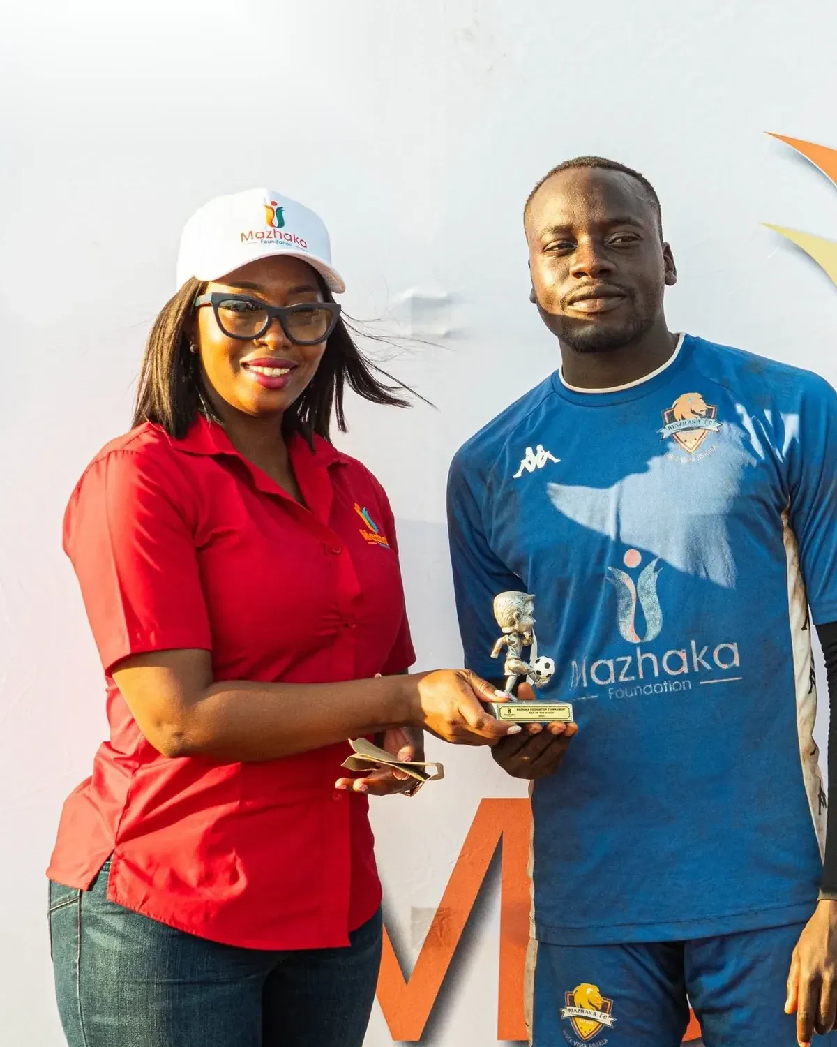 Football award presentation