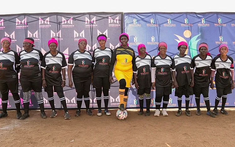 A team lined up before the Vakhegula Special Game